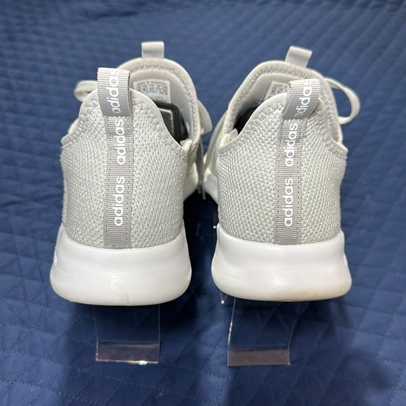 Adidas Cloudfoam Light Gray Sneaker/Tennis/Casual Shoe. Women’s Size 10 Like New - Picture 2 of 7